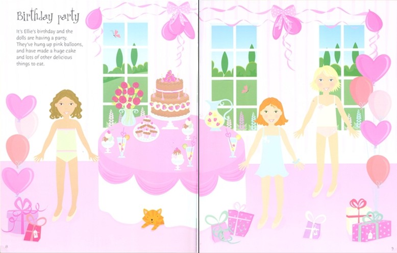 Lots of fun activities to dress the characters for.